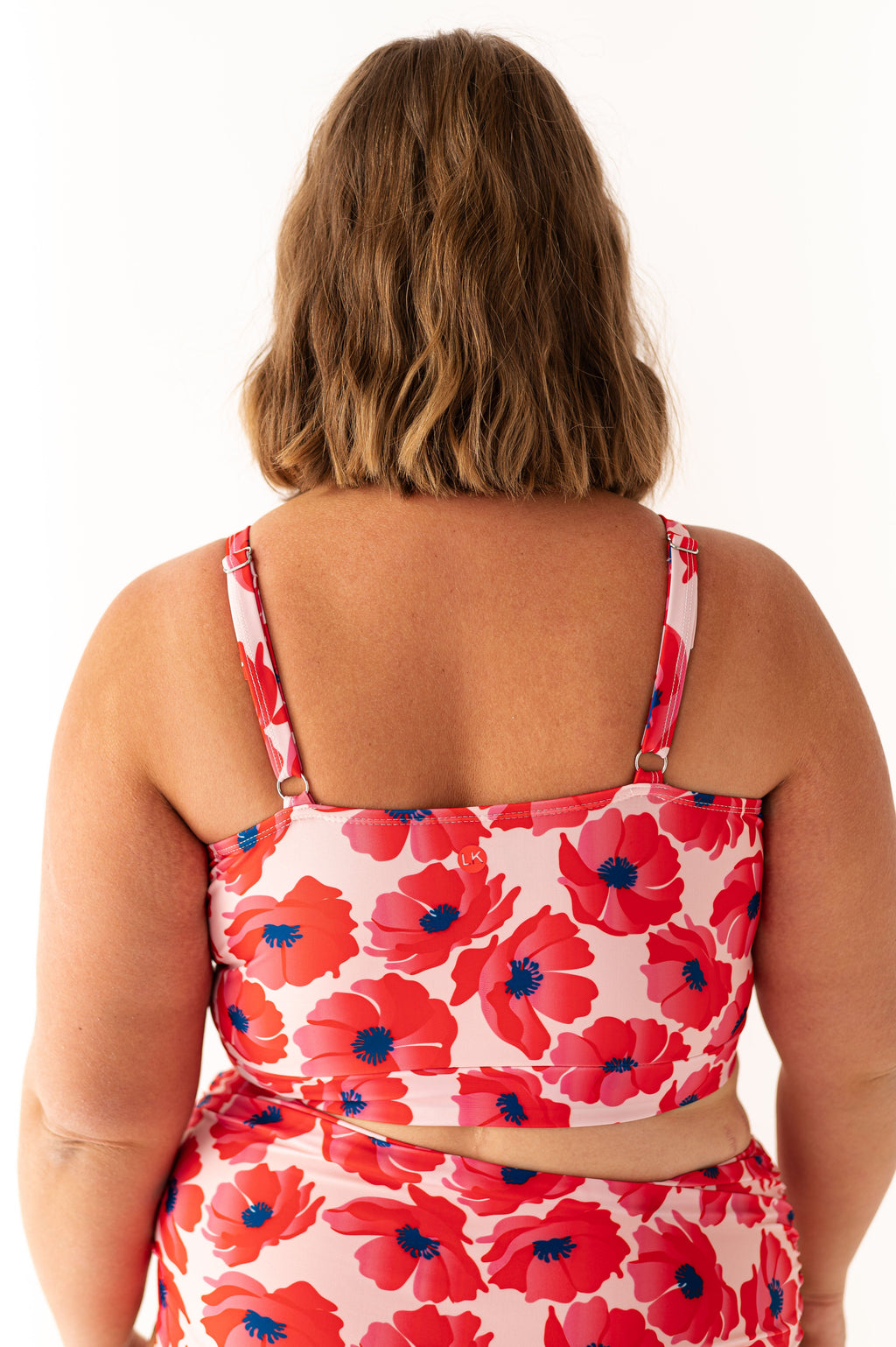 Bayside Top in Pink Hibiscus
