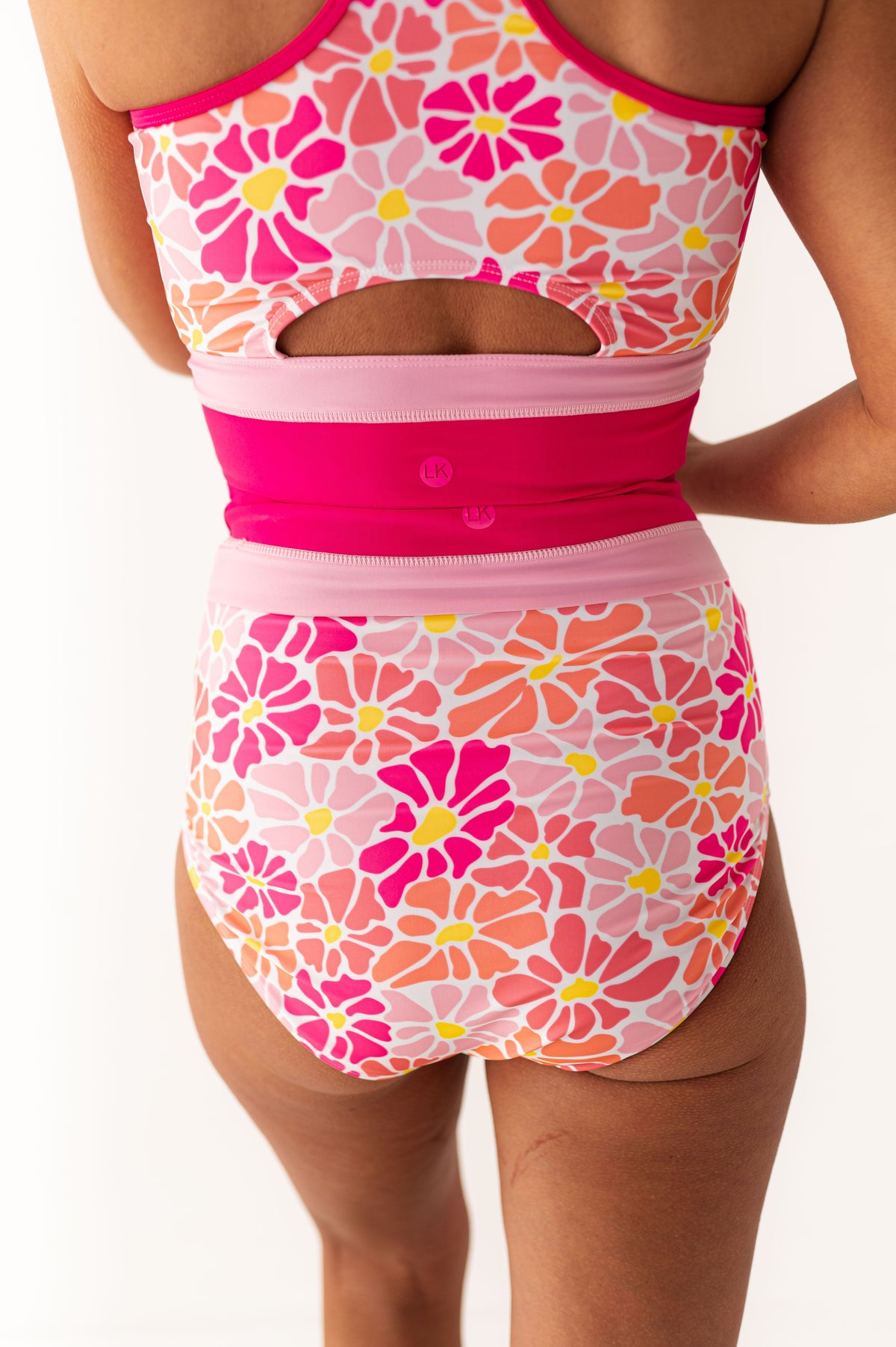 Monroe High Waisted Bottom in Groovy Babe