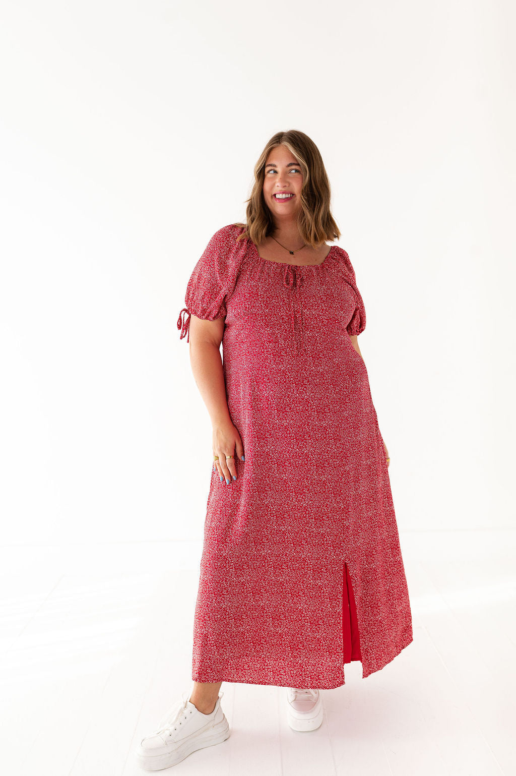 Katherine Floral Dress - Size 4X Left
