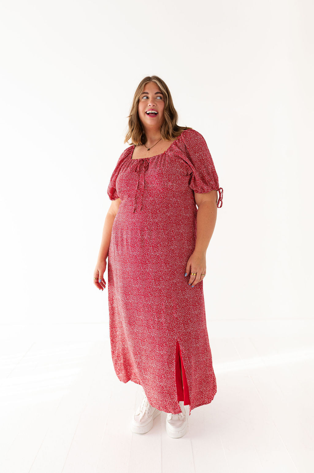Katherine Floral Dress - Size 4X Left