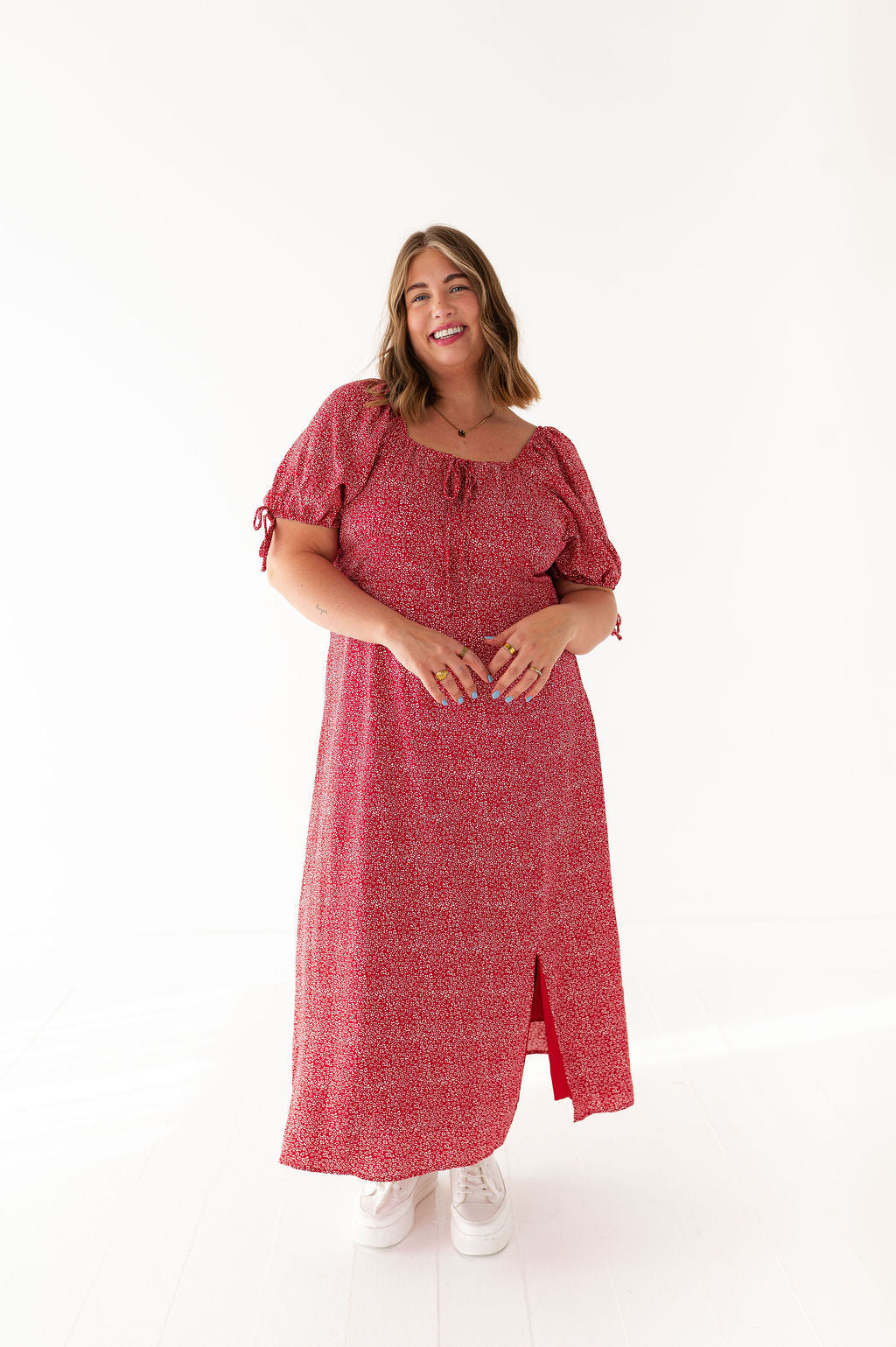 Katherine Floral Dress - Size 4X Left