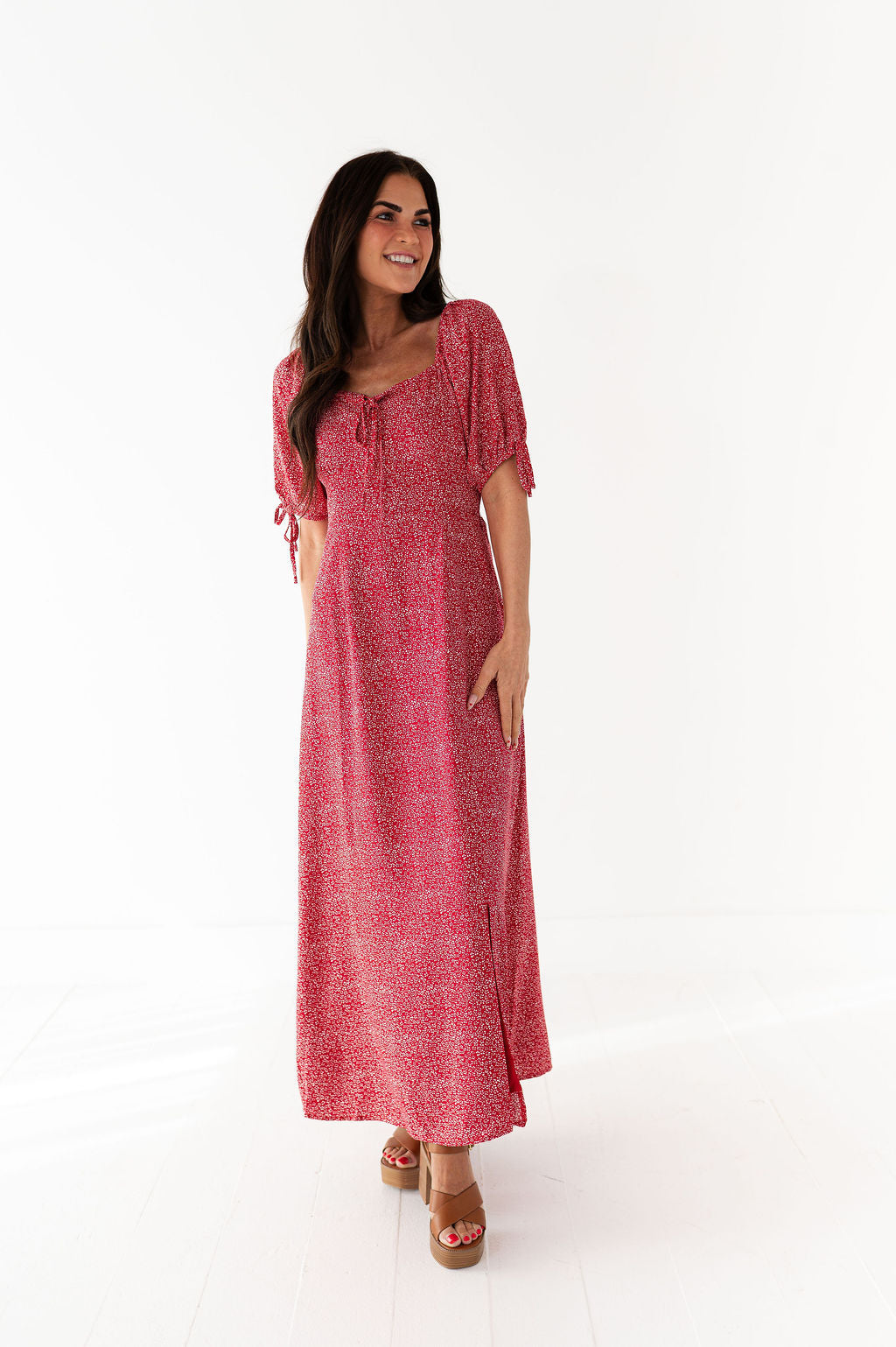 Katherine Floral Dress - Size 4X Left