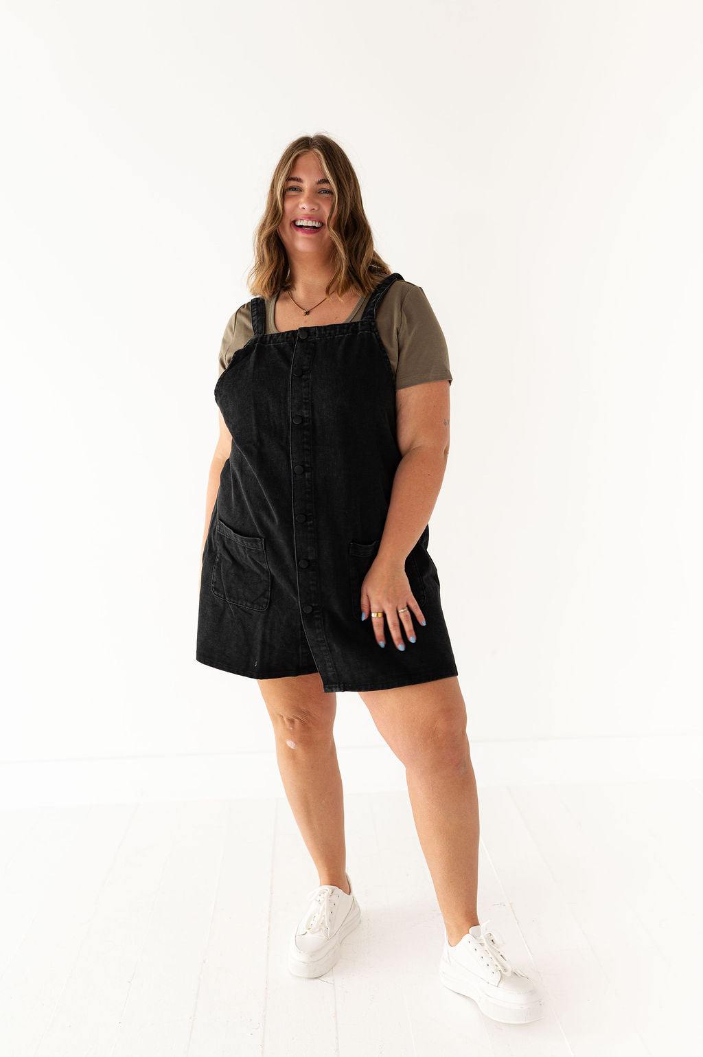 Montana Denim Pinafore Dress