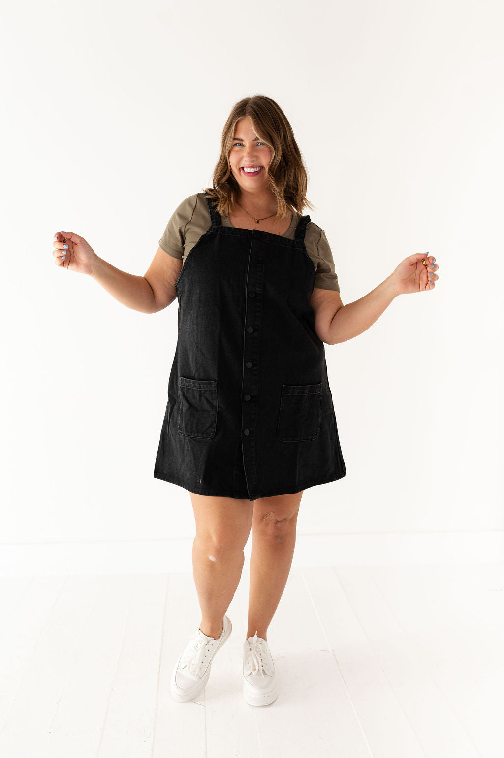 Montana Denim Pinafore Dress
