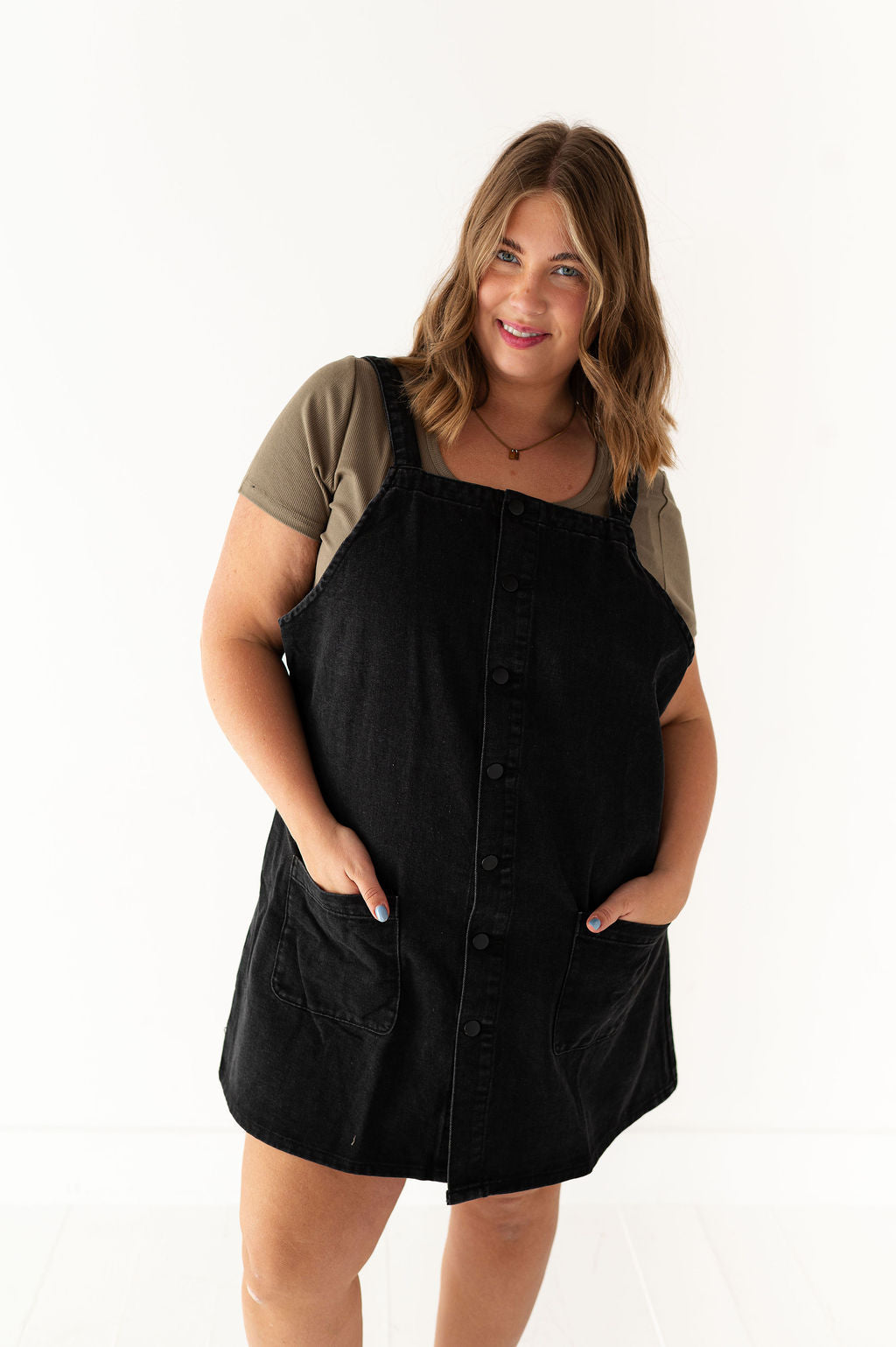 Montana Denim Pinafore Dress