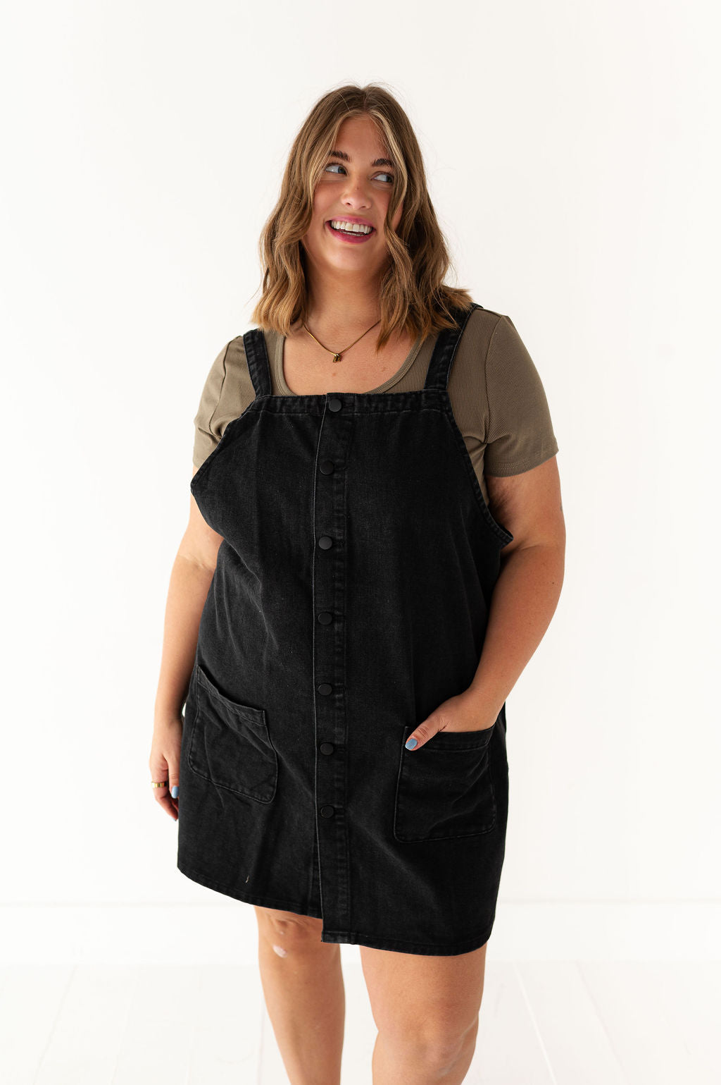 Montana Denim Pinafore Dress