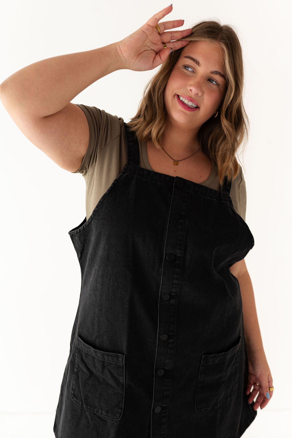 Montana Denim Pinafore Dress