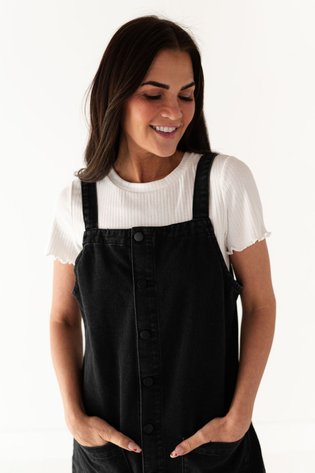 Montana Denim Pinafore Dress